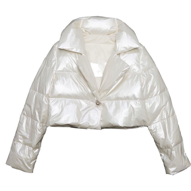 Veste courte brillante tendance pour femme avec col Berg-Feldt
