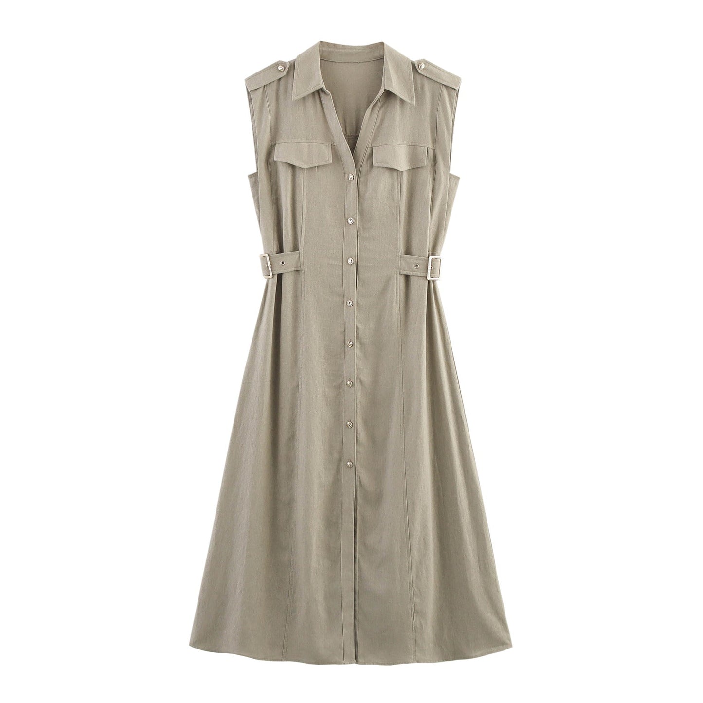 berg-feldt Robe Chemise Utilitaire Femme 1750153538