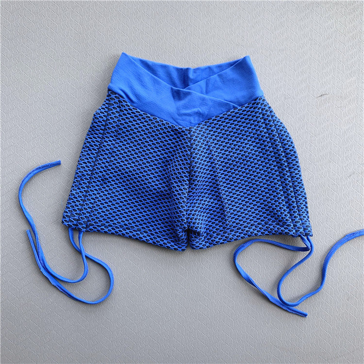 Komfortable Damen Sport Shorts mit Baumwollbund aus Mesh von berg-feldt