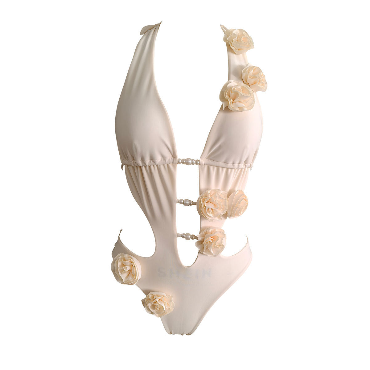 Einzigartiger Damen-Badeanzug mit floralen Details von berg-feldt