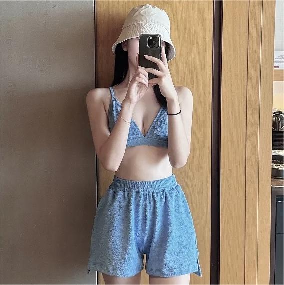 Haut de bikini sportif avec short pour femme berg-feldt