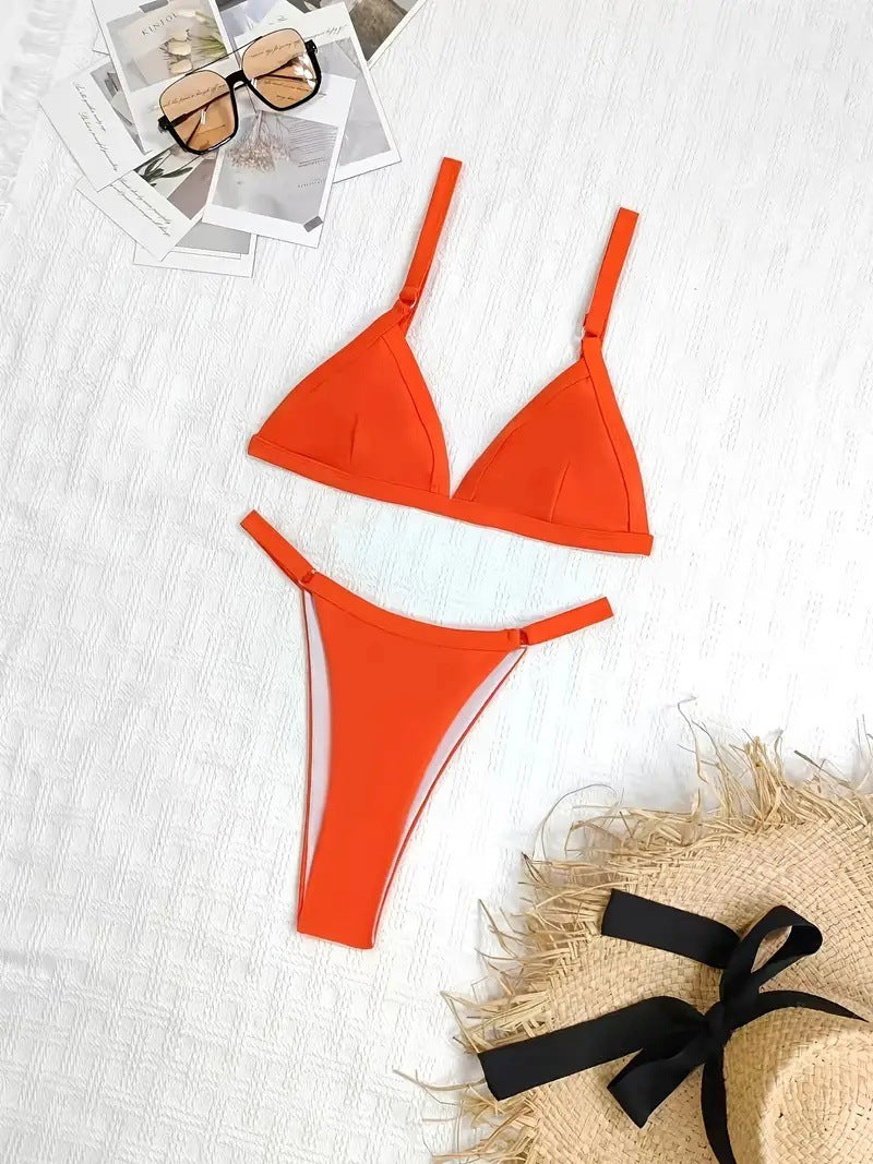 Ensemble de bikini triangle réglable pour femme berg-feldt 1750839219