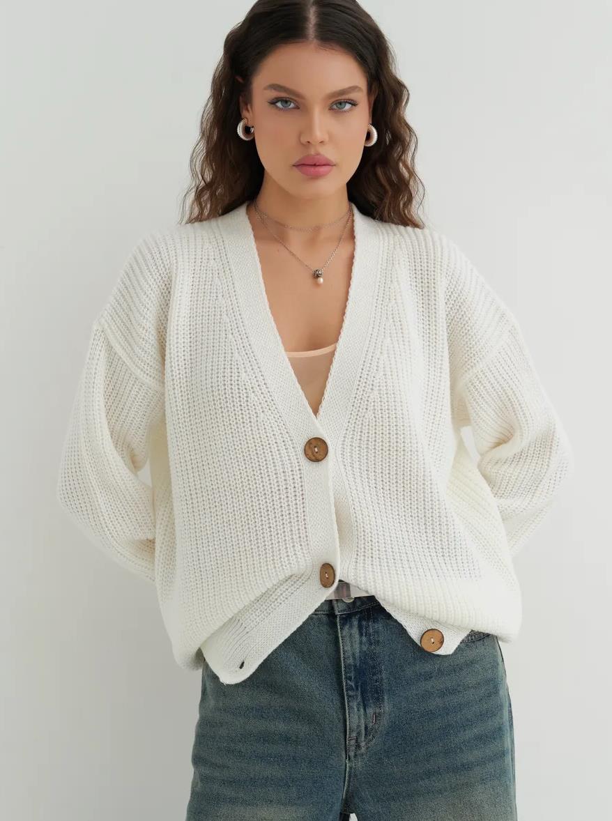 Cardigan en tricot décontracté pour femme Berg-Feldt