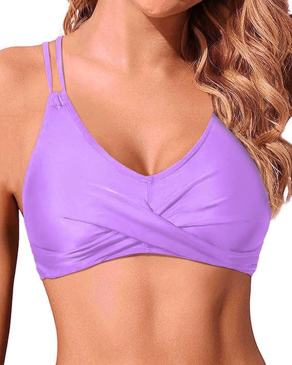 Haut de maillot de bain bralette léopard femme Berg-Feldt