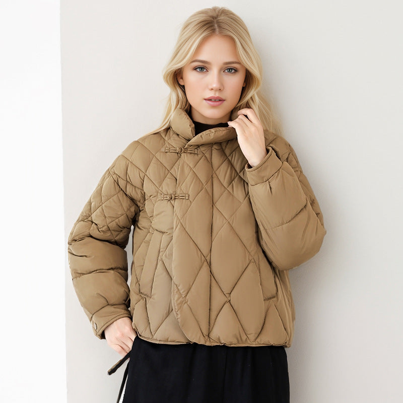 Veste matelassée à col montant pour femme avec boutons-pression pratiques Berg-Feldt