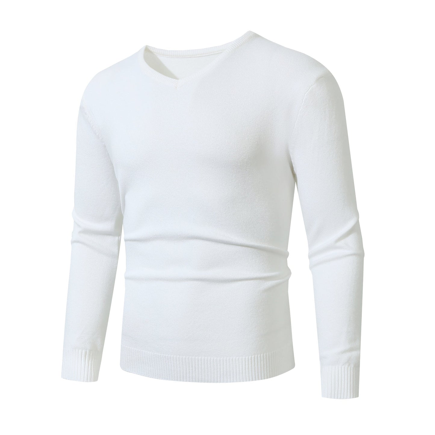 Herren V-Ausschnitt Feinstrickpullover Berg-Feldt