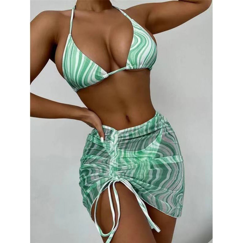 Ensemble bikini femme berg-feldt avec laçage élégant et découpes tendance