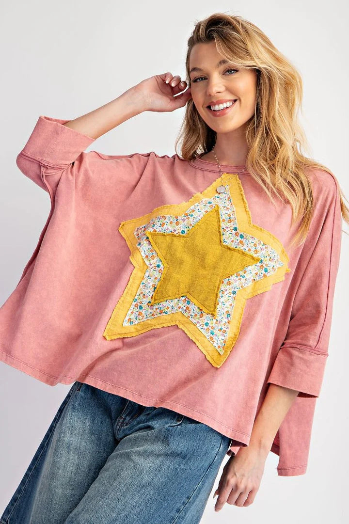 T-shirt chic pour femme avec motif graphique - berg-feldt Loisirs