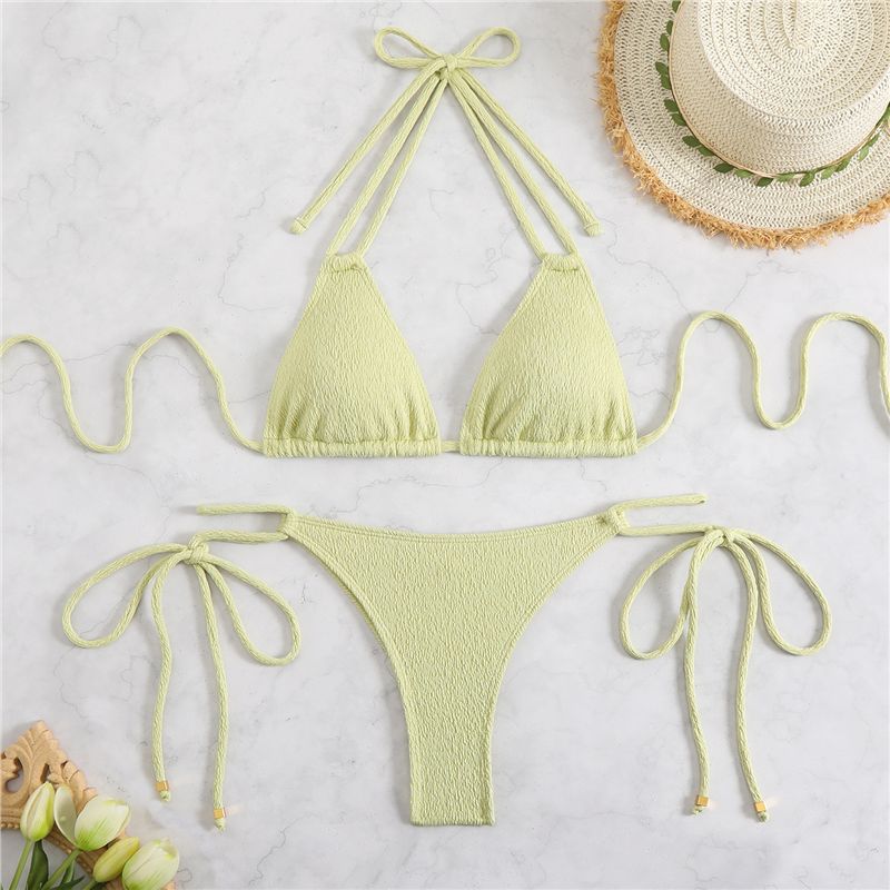 Ensemble de bikini pour femme avec hauts triangle, bretelles réglables et éléments élastiques de berg-feldt