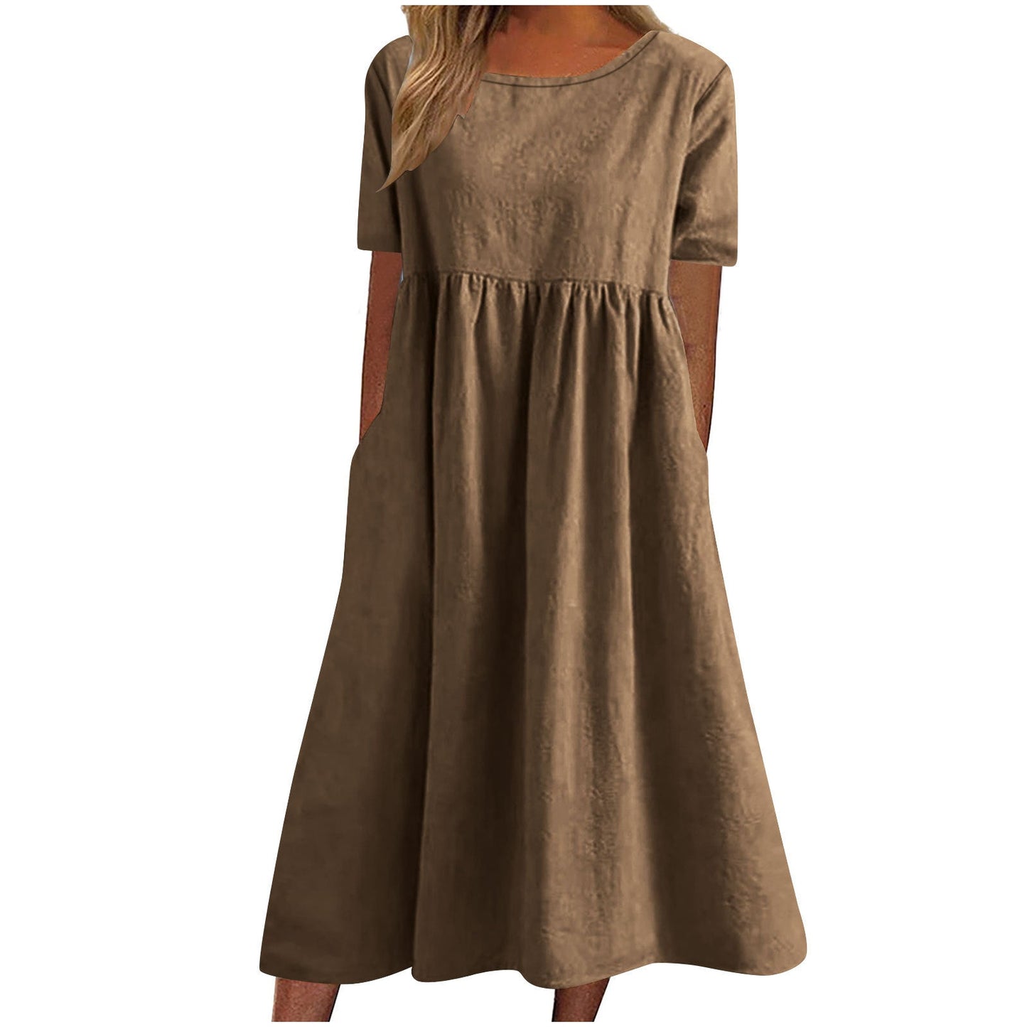 Robe longue décontractée pour femme avec poches Berg-Feldt