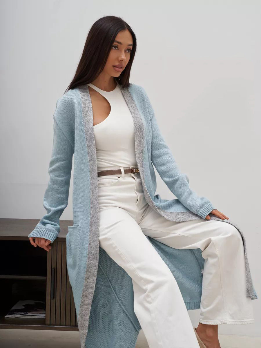Cardigan élégant pour femme avec ceinture et poches profondes de berg-feldt