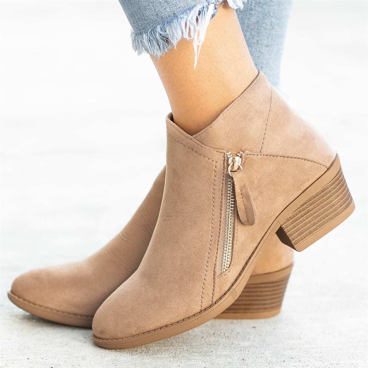 Bottes en cuir Anna Sofia pour femmes