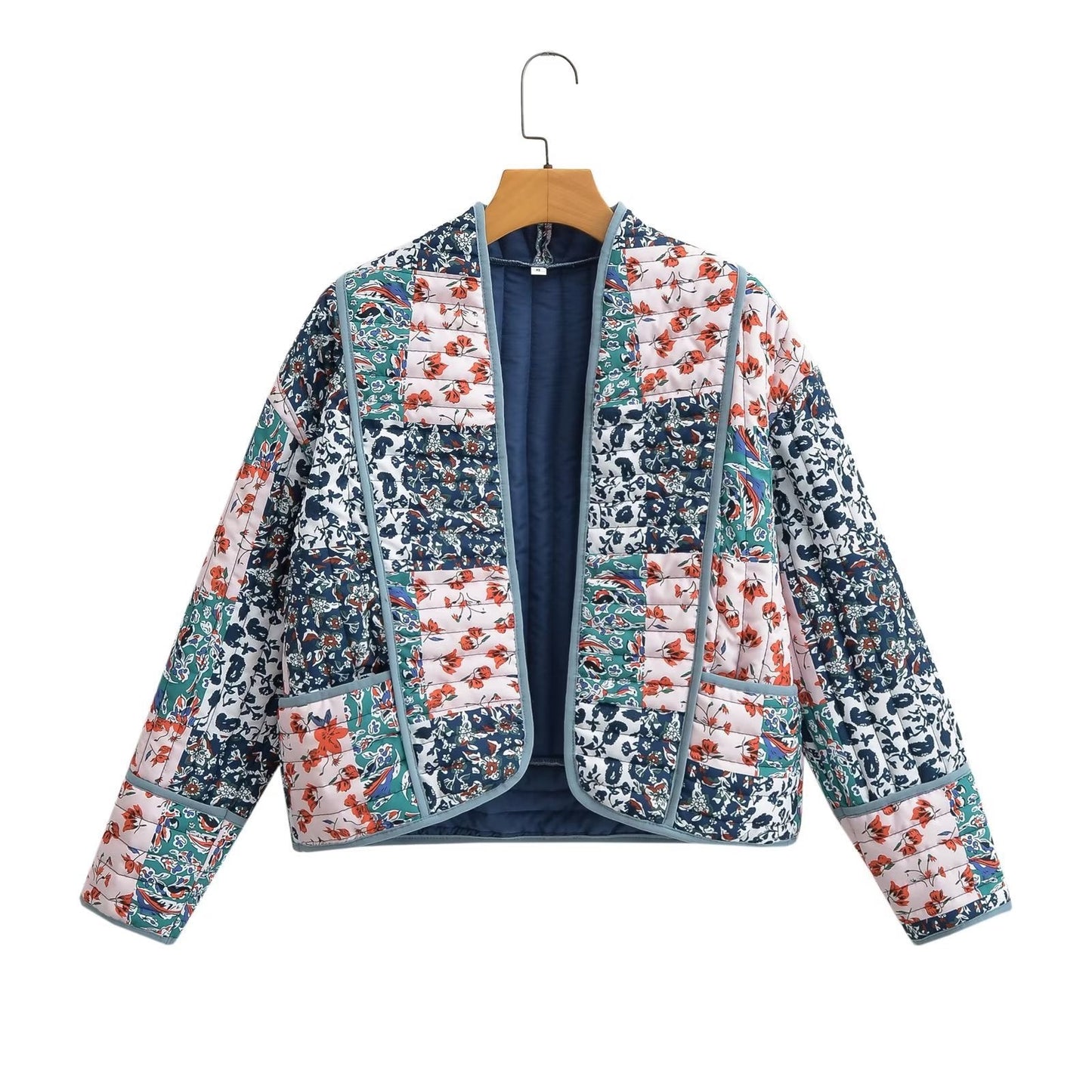 Veste matelassée à fleurs Berg-Feldt pour femme
