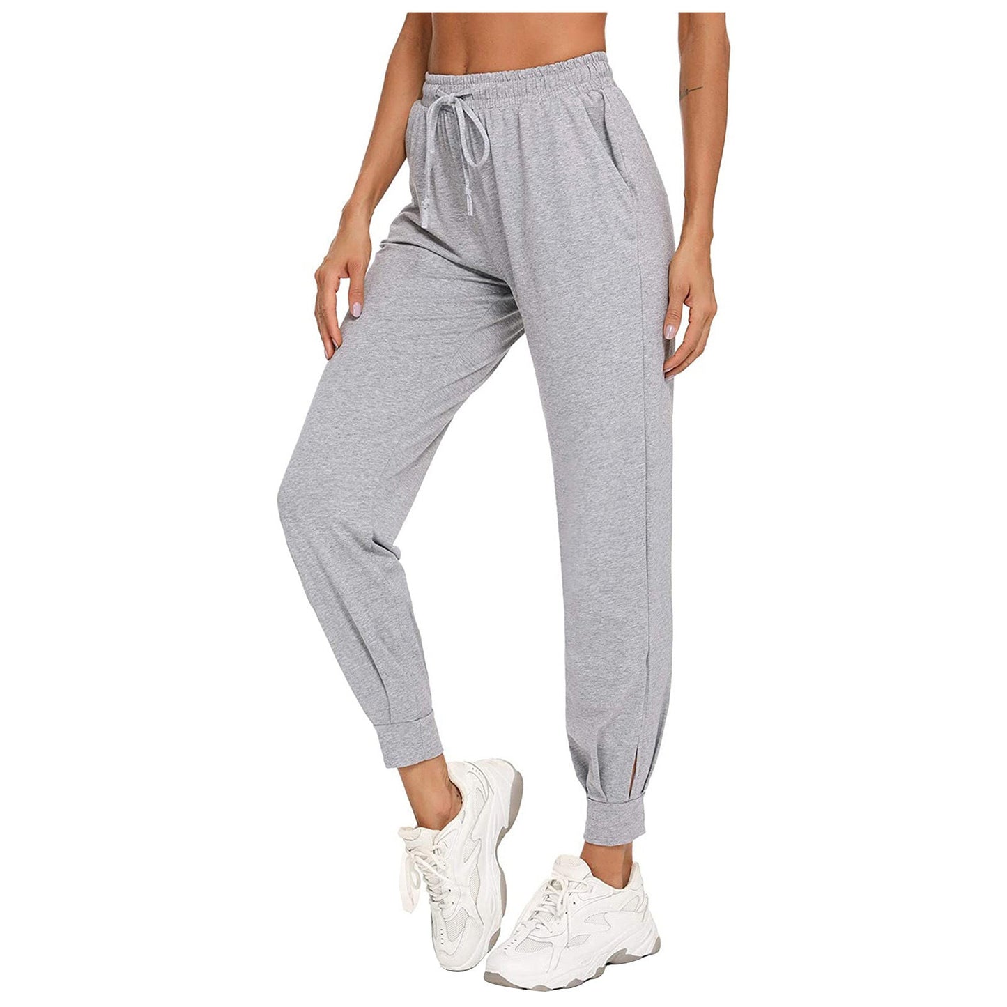 Damenpantalon de sport confortable avec ceinture élastique et poches latérales Berg-Feldt