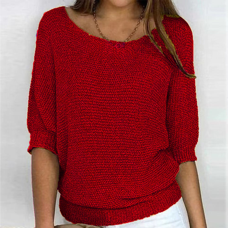 Berg-Feldt | Einfarbiger Pullover