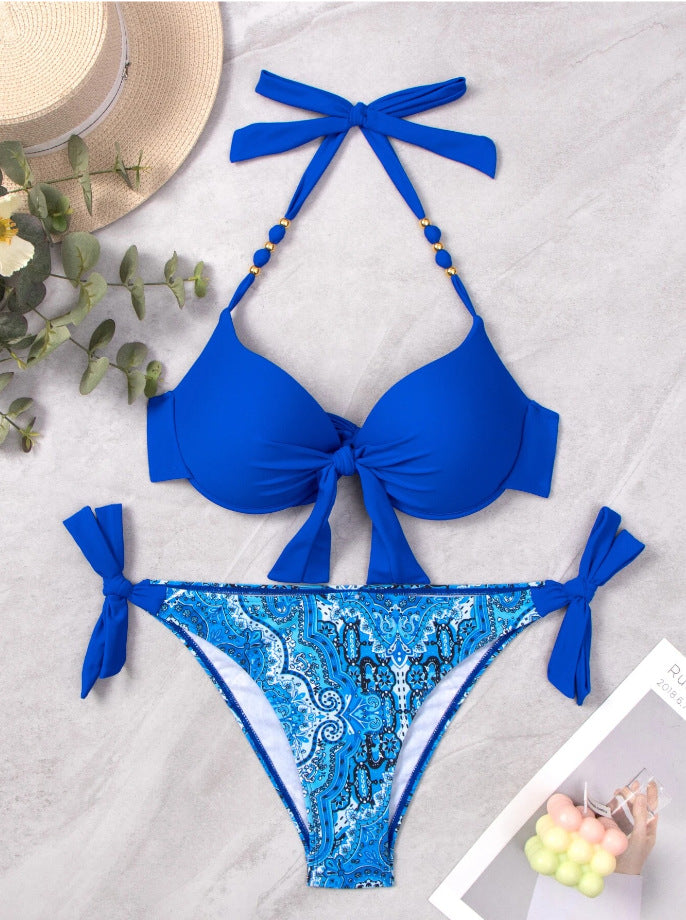 Ensemble bikini à nœud et décorations berg-feldt pour femme
