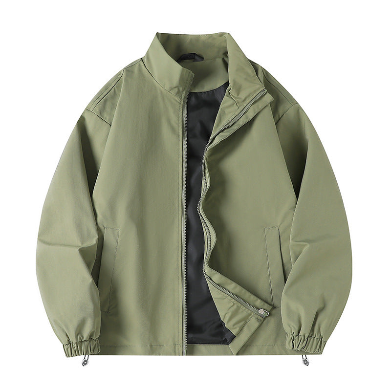 Veste coupe-vent décontractée pour homme avec col montant et poches pratiques Berg-Feldt