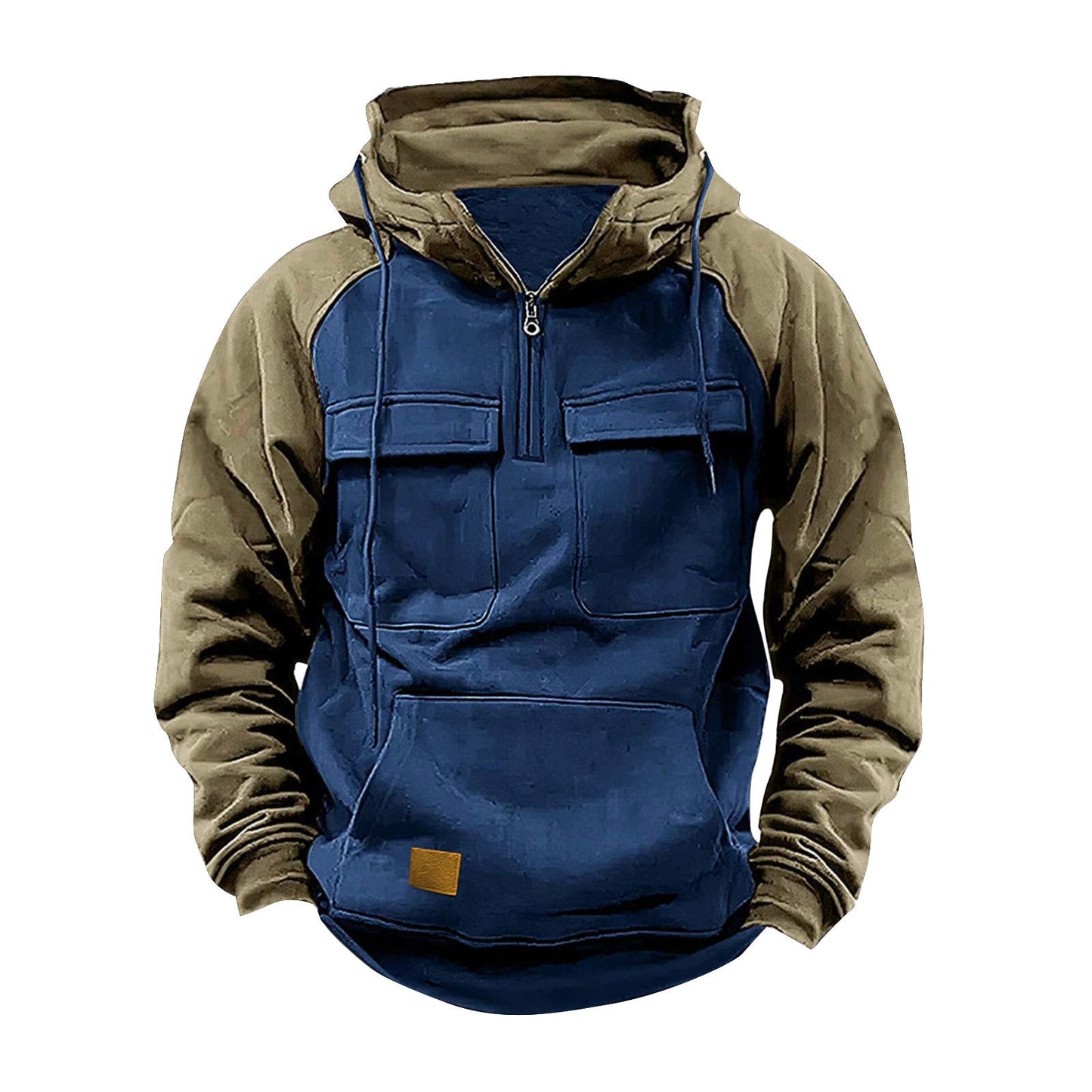Sweat à capuche fonctionnel pour homme avec poches pratiques et design innovant Berg-Feldt