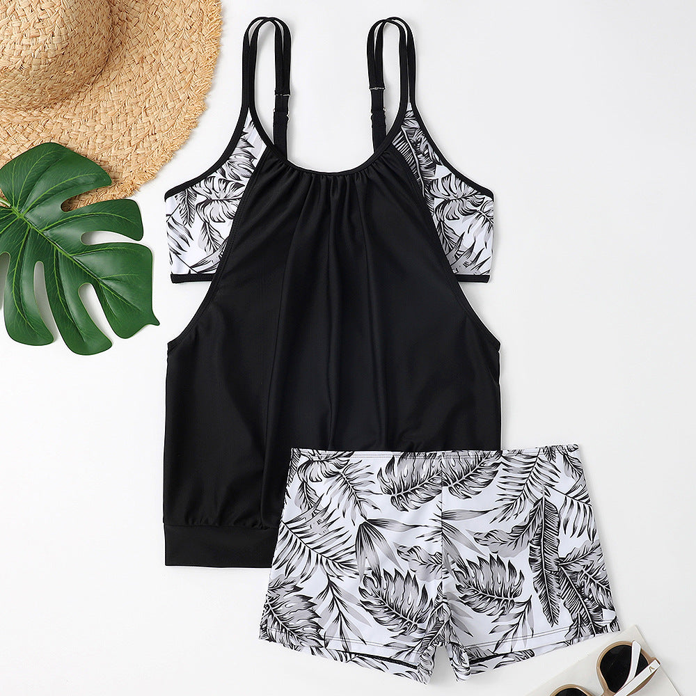 Tankini sportif à motif floral pour femme de berg-feldt