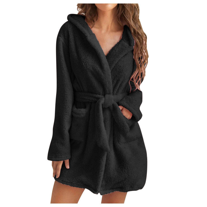 Robes polaires à capuche avec poches Berg-Feldt pour femmes