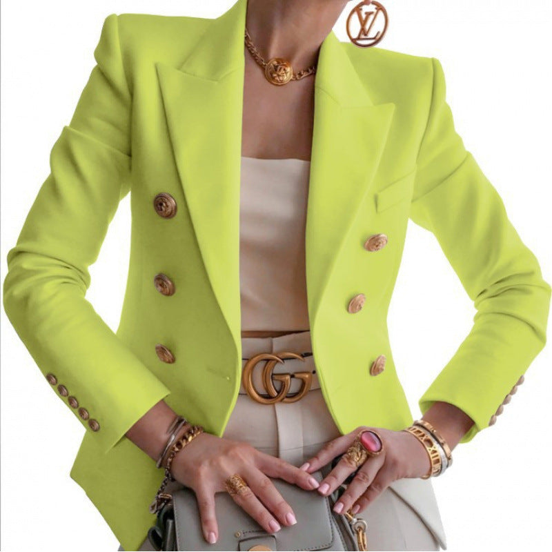 Blazer élégant pour femme avec boutons dorés et coupe classique Berg-Feldt
