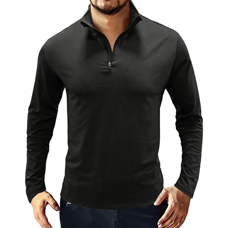 Herren Stehkragen Pullover Berg-Feldt