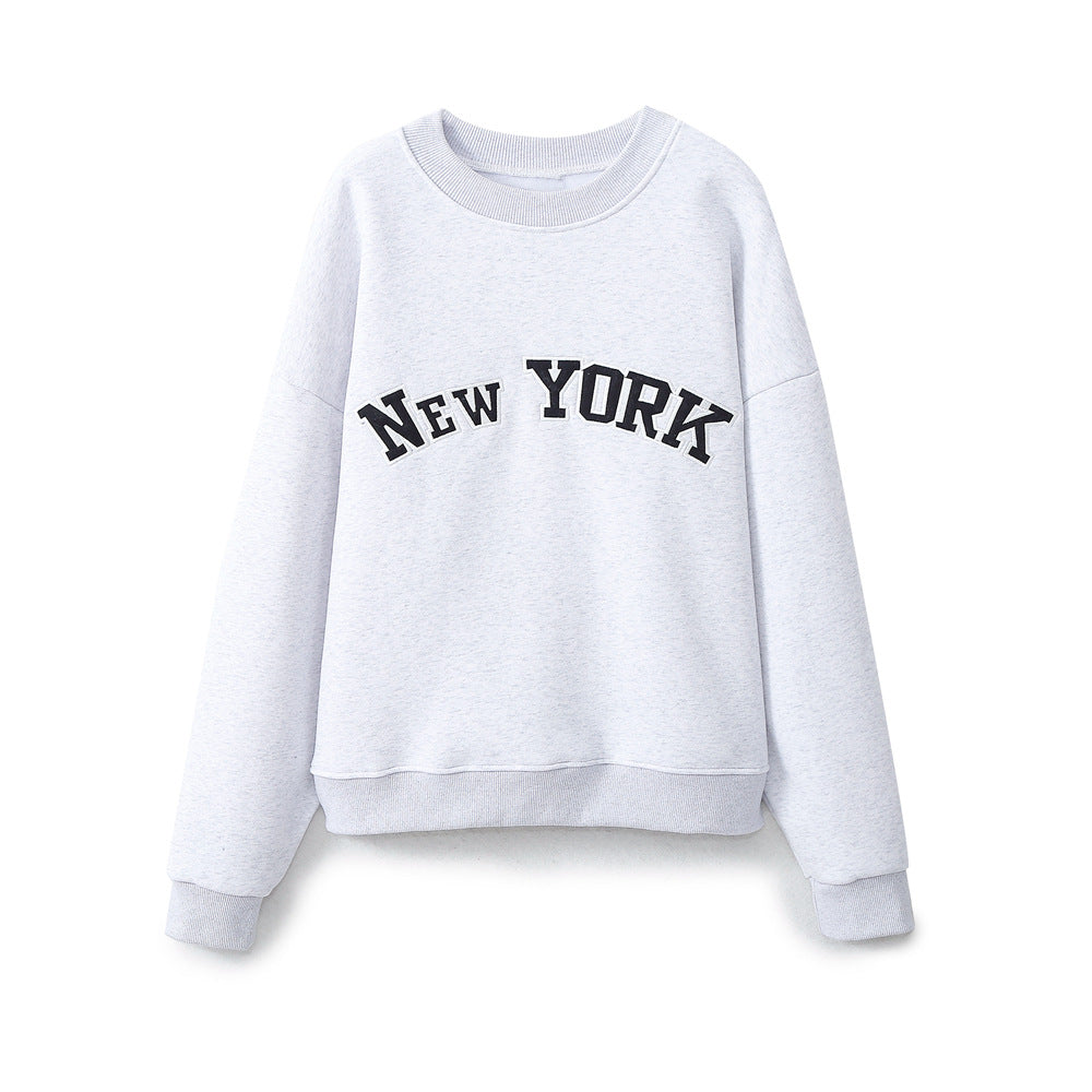 Damen Casual Sweatshirt mit New York Print Berg-Feldt
