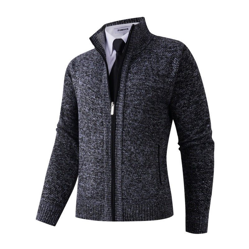 Cardigan stylé pour homme, col montant et poches pratiques, Berg-Feldt