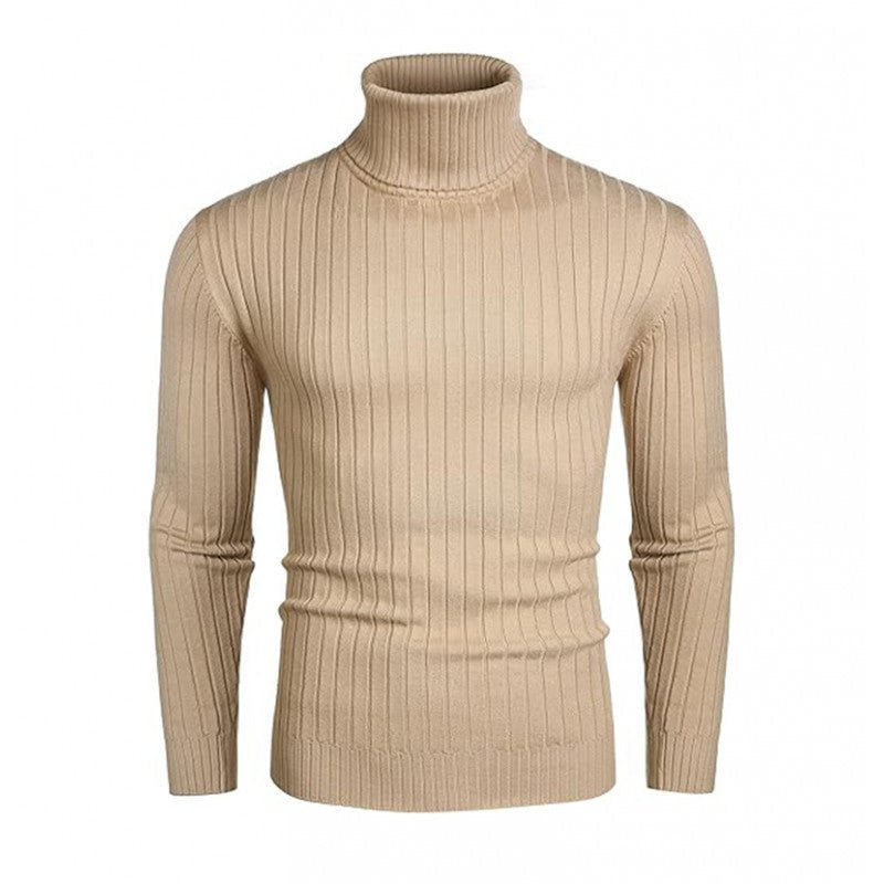 Herren Rollkragenpullover aus hochwertigem Rippstrick Berg-Feldt