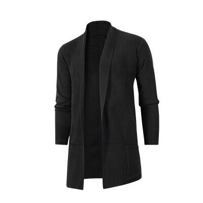 Herren Strickjacke mit offenem Schnitt und praktischen Taschen Berg-Feldt