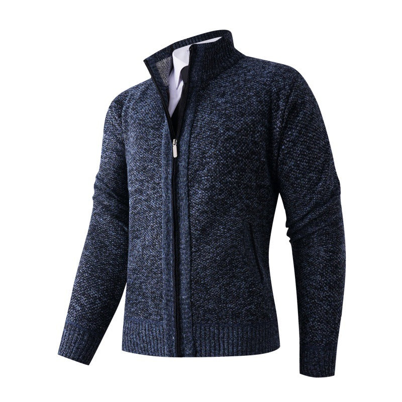 Cardigan stylé pour homme, col montant et poches pratiques, Berg-Feldt