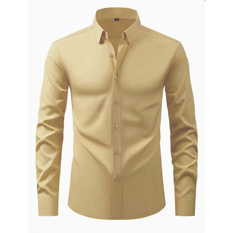 Chemise homme à manches longues, coupe innovante et design moderne Berg-Feldt
