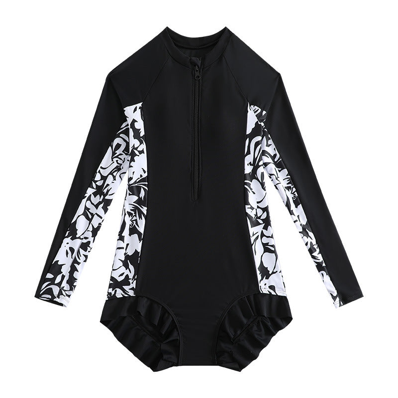 Maillot de Bain à Manches Longues Actif Berg-Feldt pour Femme