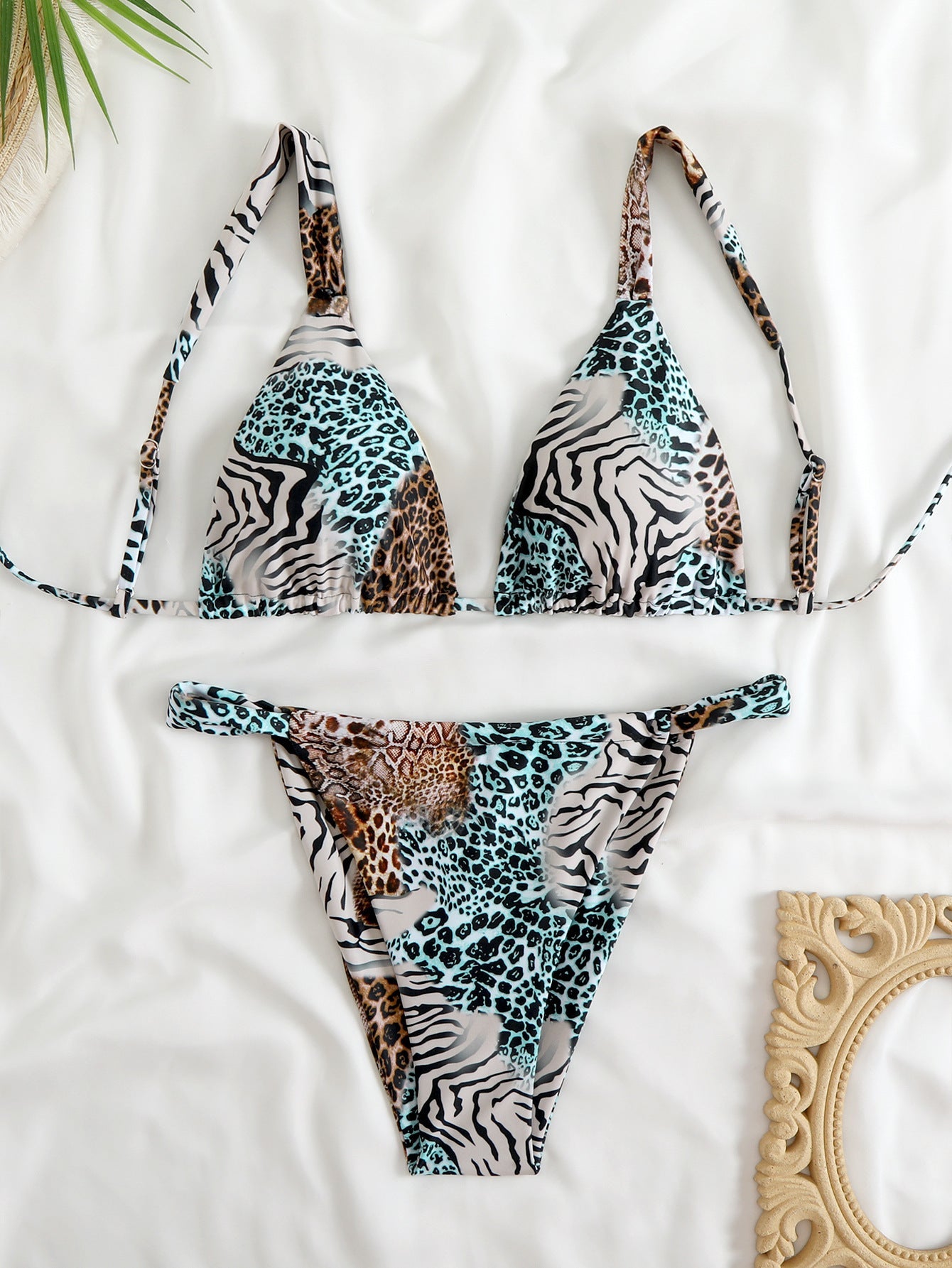 Ensemble bikini élégant pour femme à motif cachemire de berg-feldt