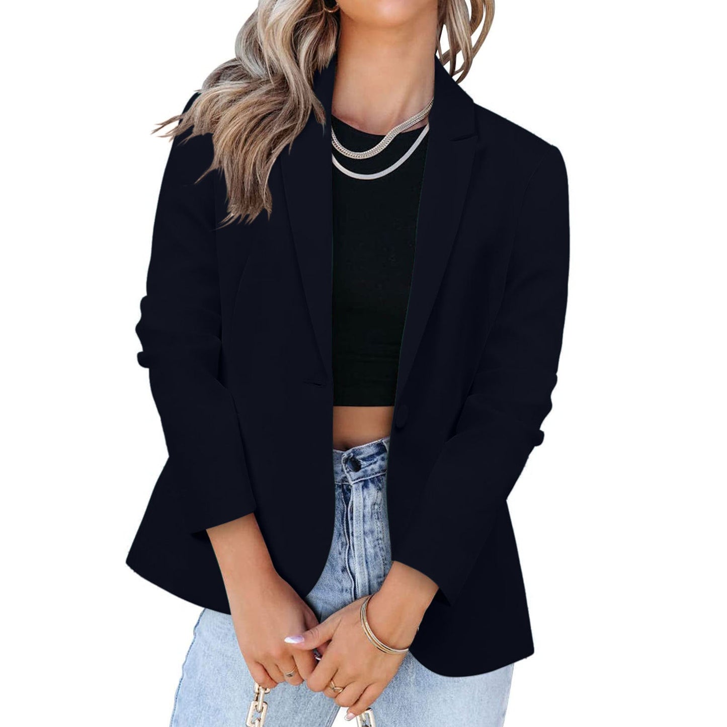 Damen Blazer élégant avec coupe moderne et poches pratiques Berg-Feldt