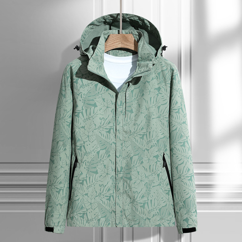 Berg-Feldt | Veste coupe-vent à capuche et fermeture éclair intégrale pour femme