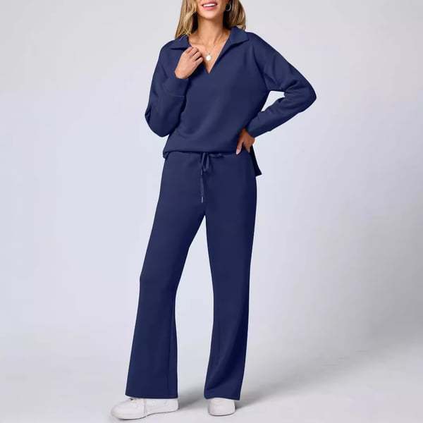 Bequeme Damen Loungehose und Oberteil Set von berg-feldt in weiter Passform