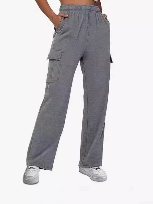 Damen Cargo-Hose mit weitem Bein und praktischen Seitentaschen Berg-Feldt