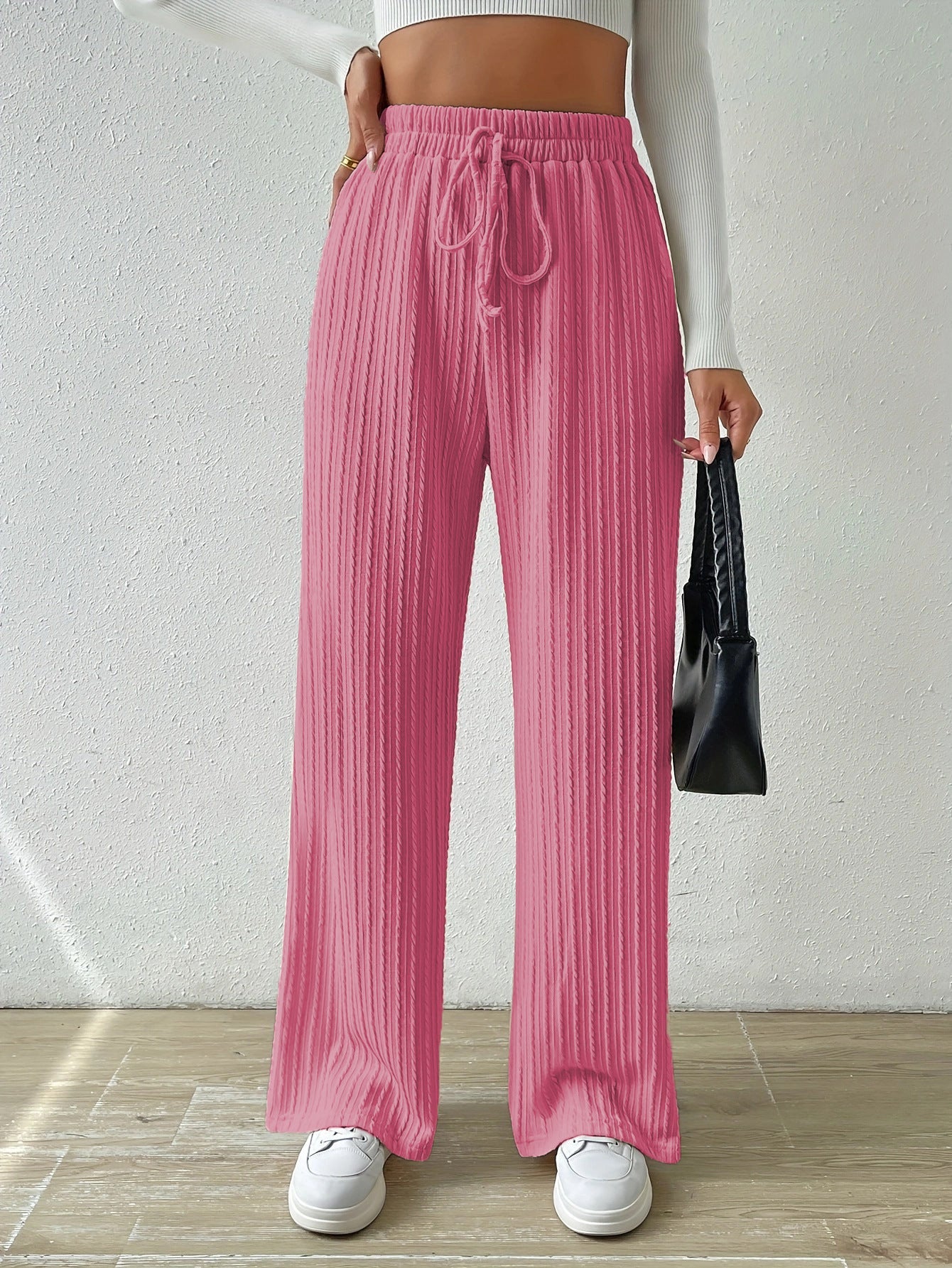 Berg-Feldt Pantalon plissé décontracté pour femme