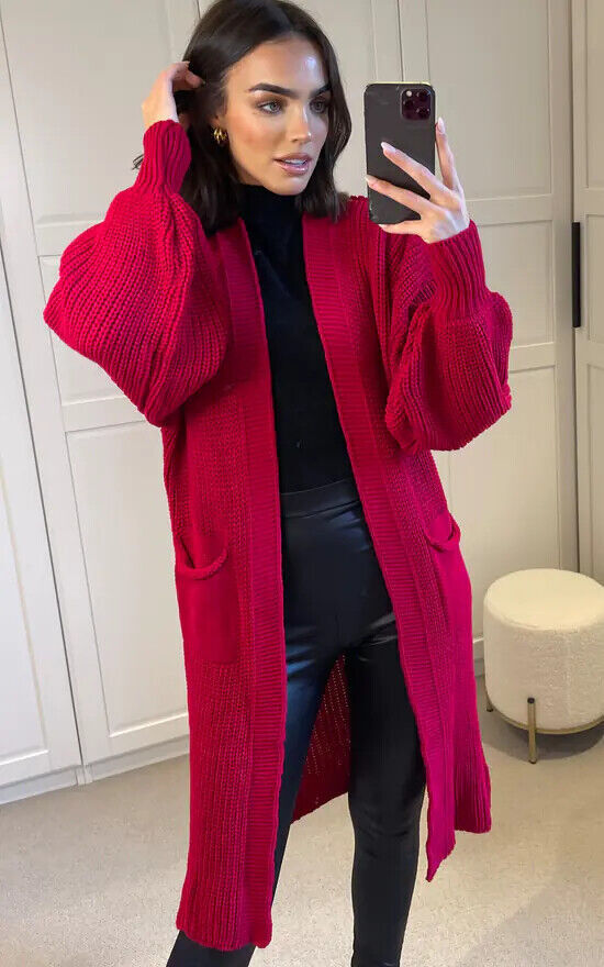 Cardigan long femme avec grandes poches Berg-Feldt