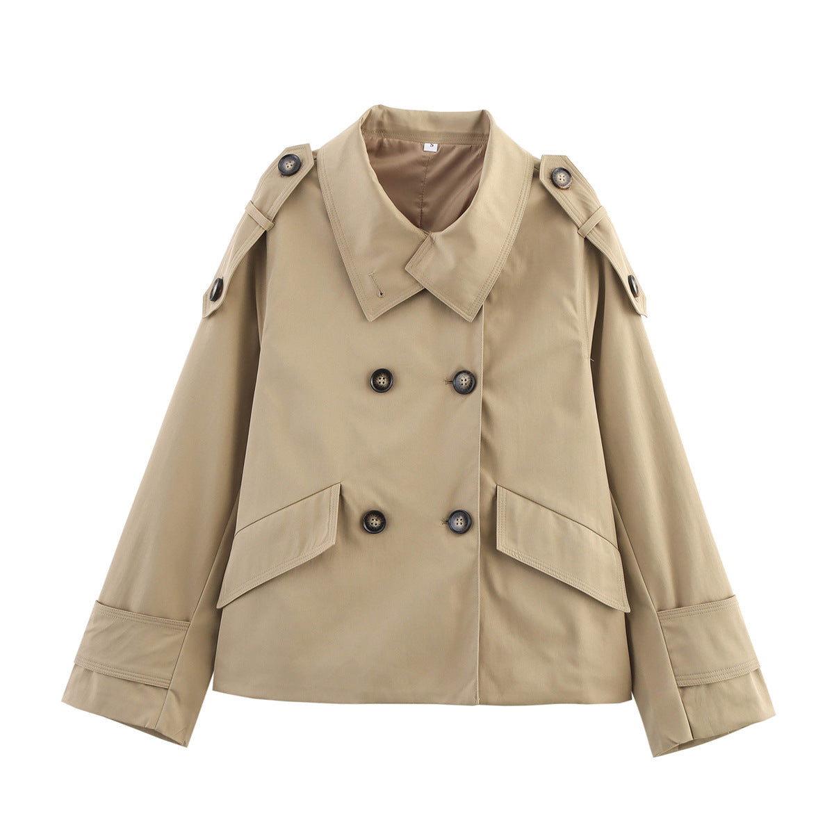 Trench-coat femme Berg-feldt, croisé, style utilitaire