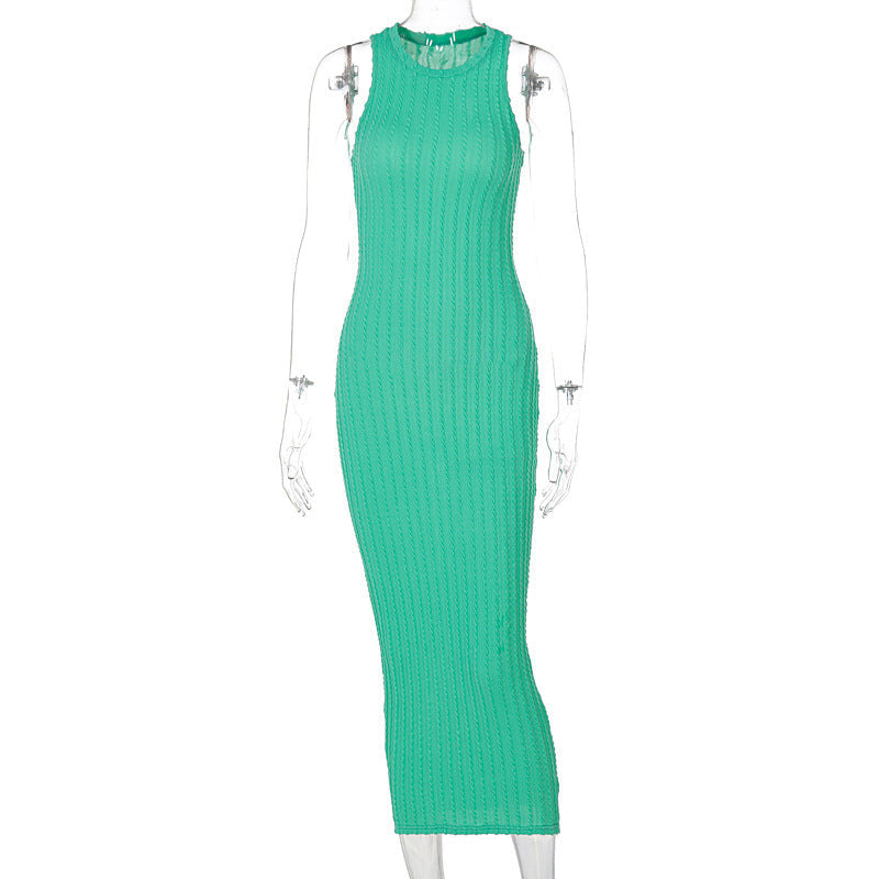 Robe pull côtelée cintrée et confortable pour femme de berg-feldt