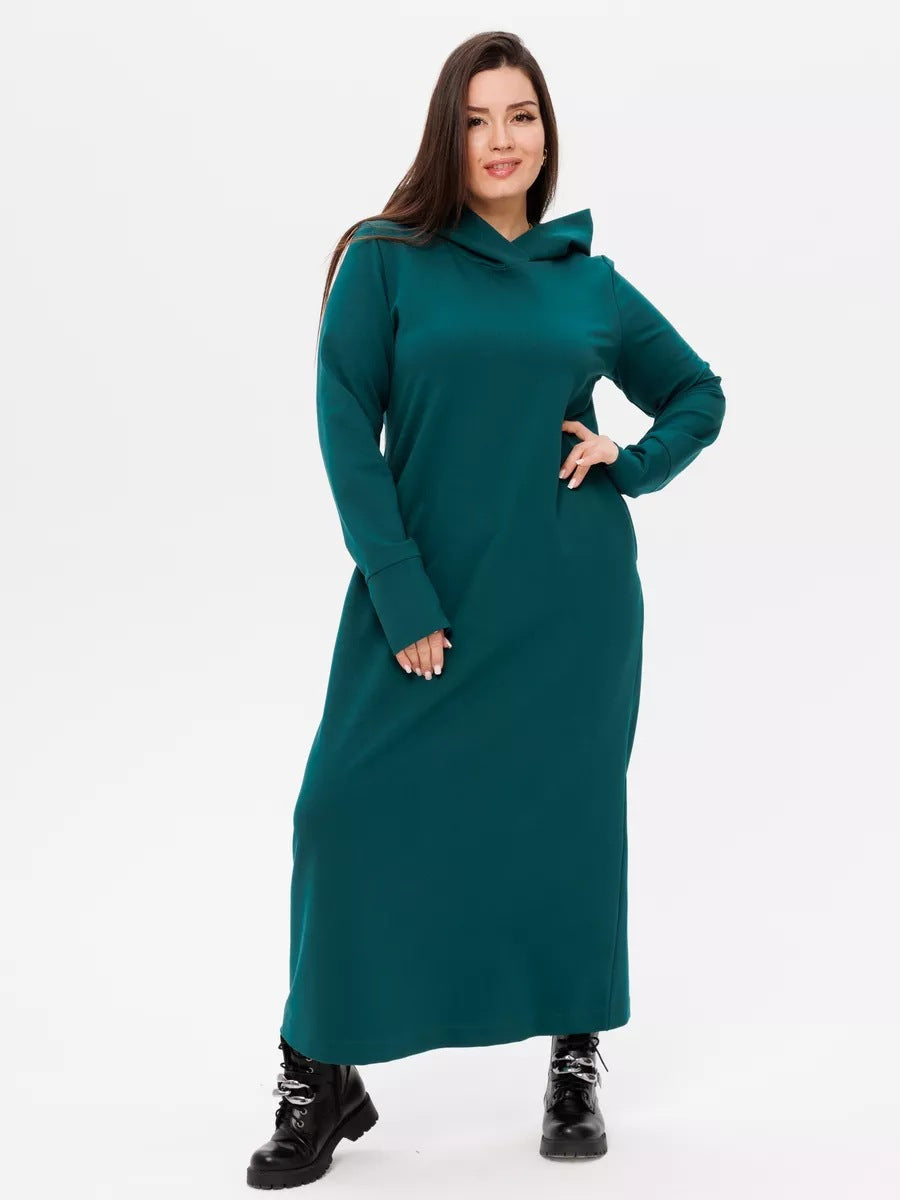 Robe sweat à capuche confortable pour femme avec poches de berg-feldt
