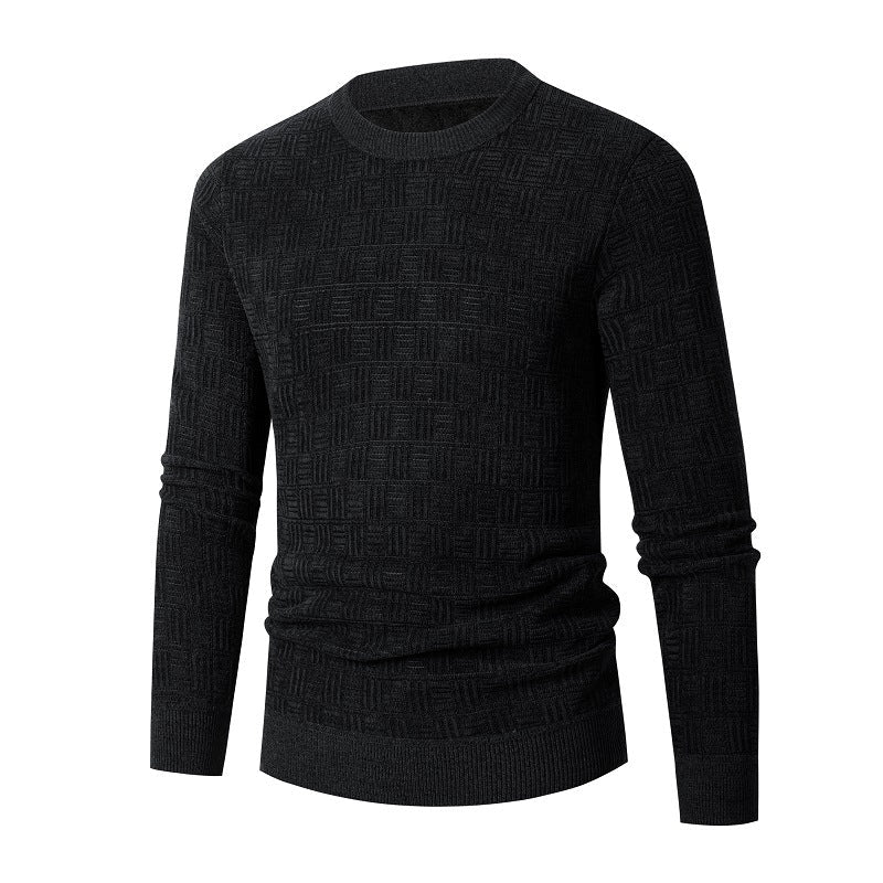 Herren modischer Strickpullover mit einzigartigem Strukturdesign Berg-Feldt