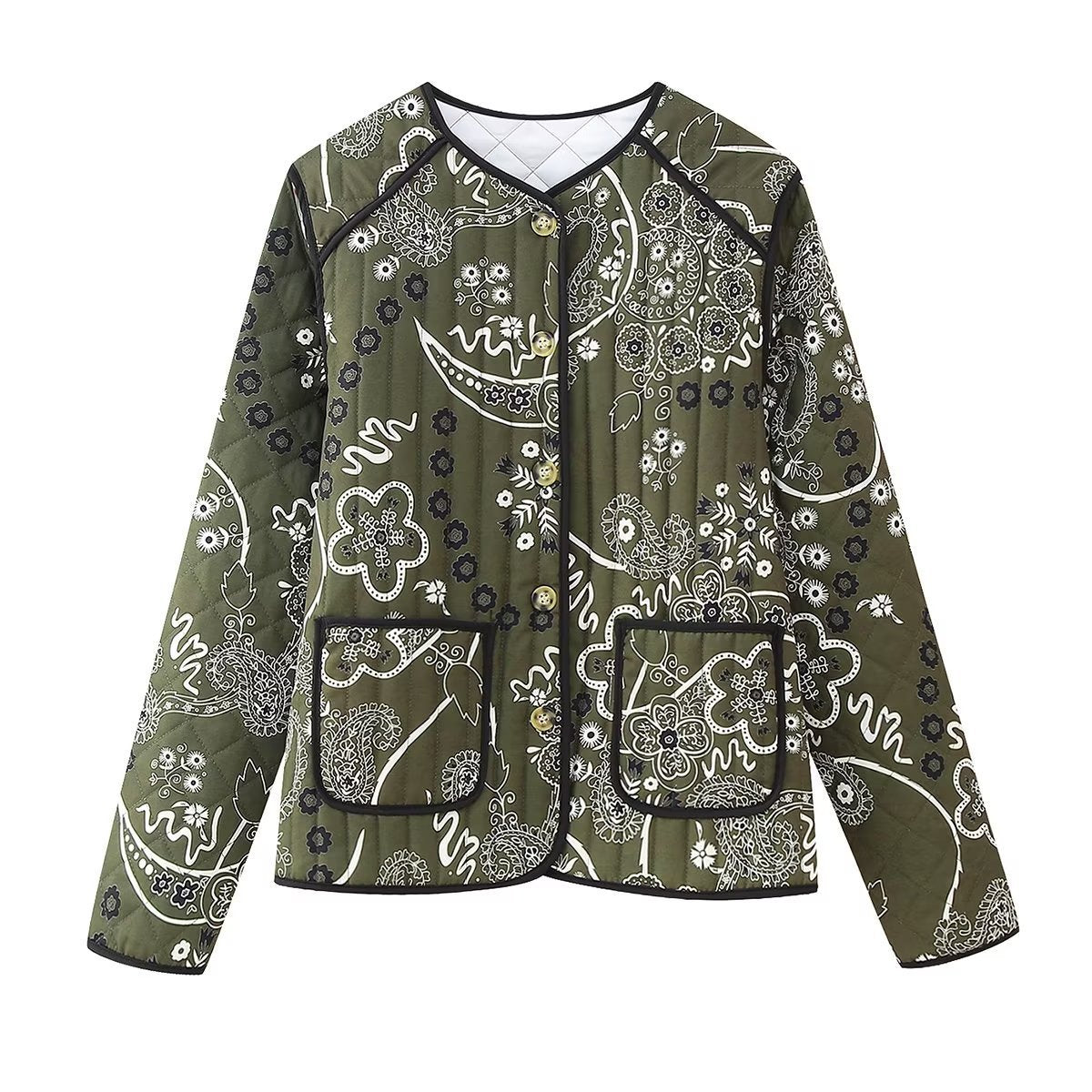 Women's Quilted Pattern Jacket berg-feldt