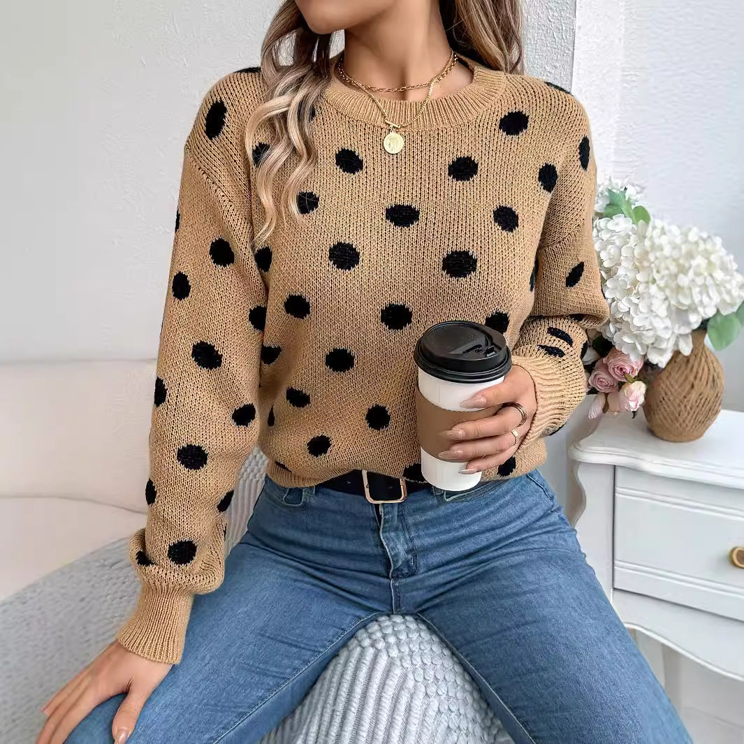 Berg-Feldt | Polka Dot Strickpullover