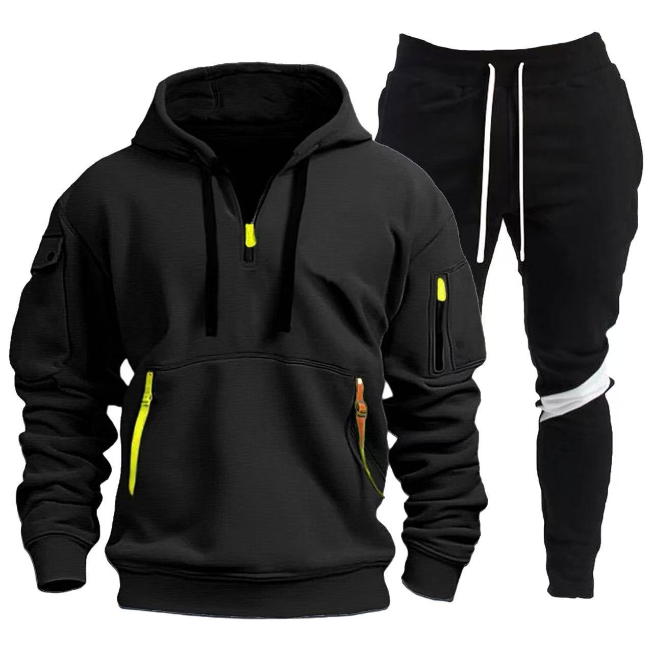 Herren Sportliche Hoodie- und Jogginghosen Kombination Berg-Feldt