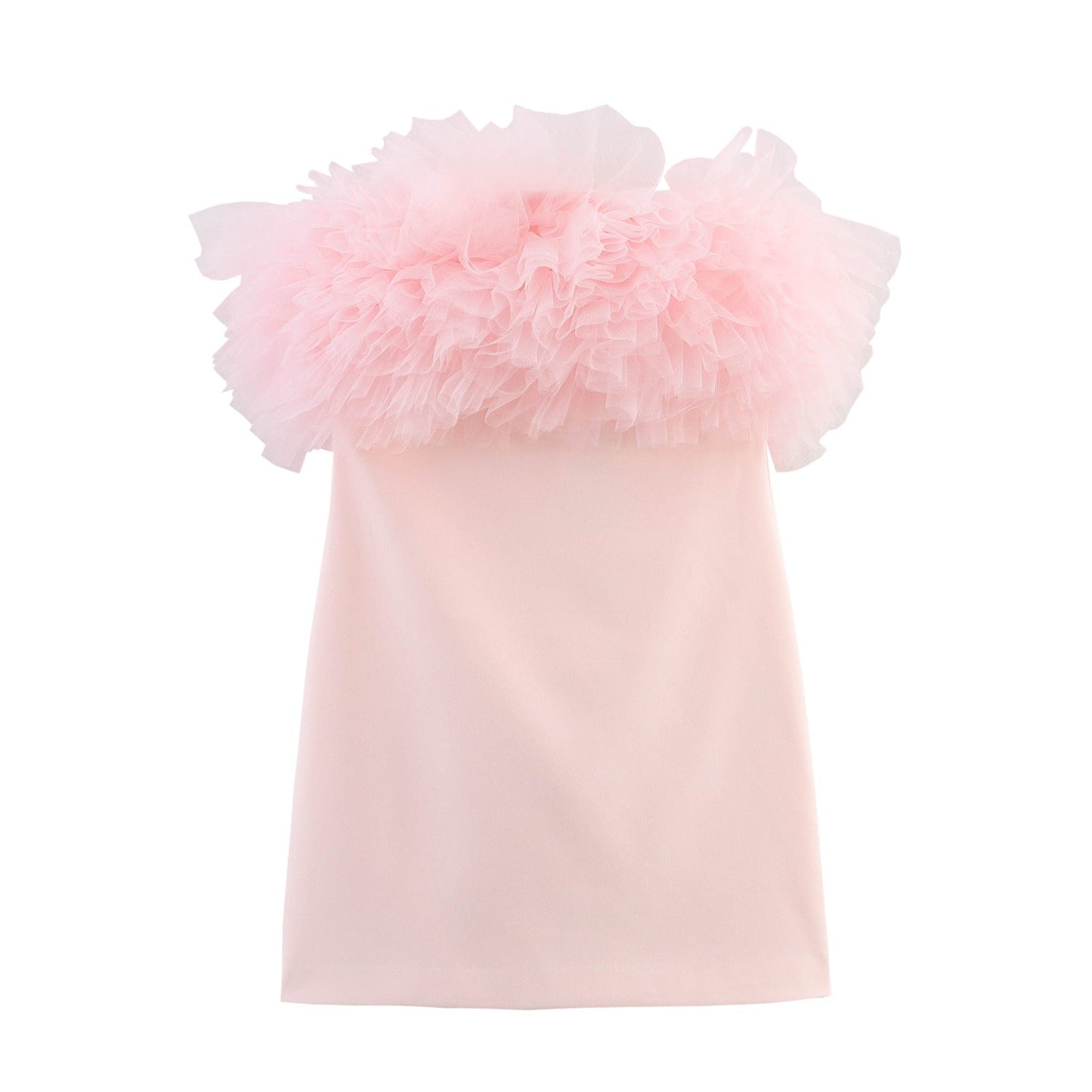 Robe femme à volants et épaules dénudées Berg-Feldt