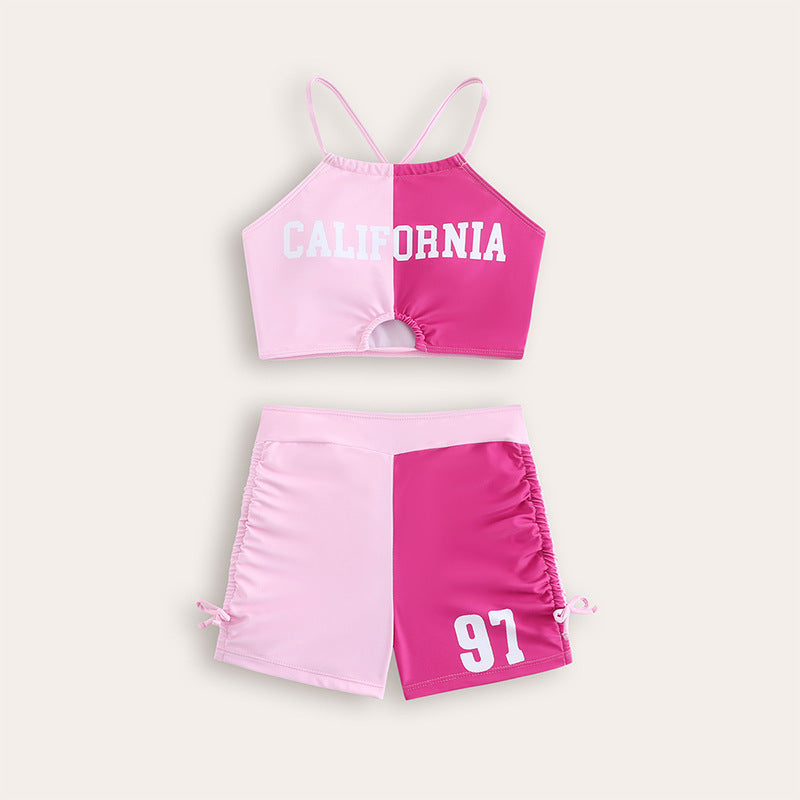 Sportlicher Damen Bikini mit modischem Colorblock-Design und Cut-Out Top von berg-feldt