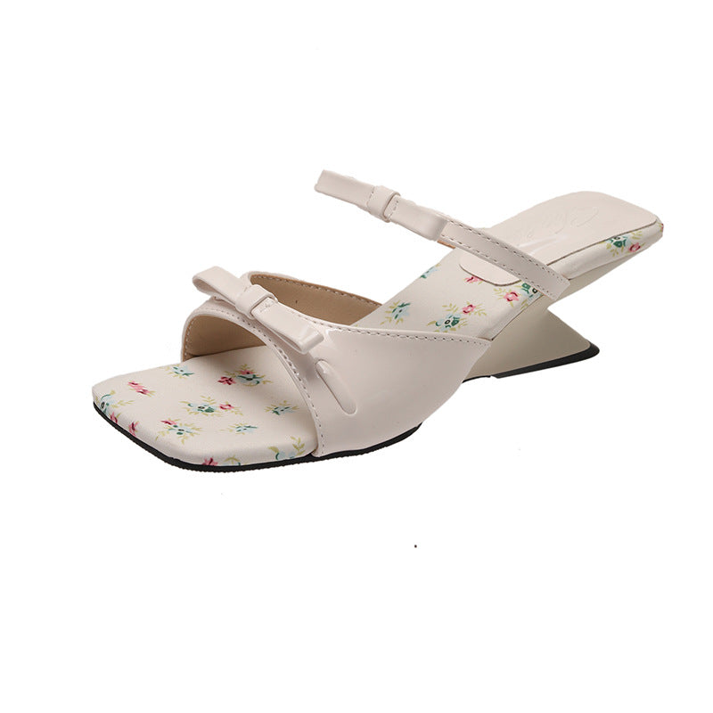 Élégantes sandales femme avec nœud décoratif de berg-feldt